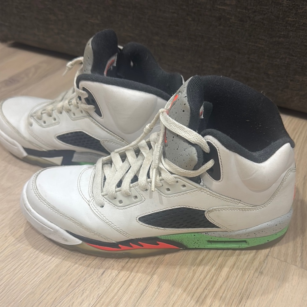 Poison green Jordan 5s